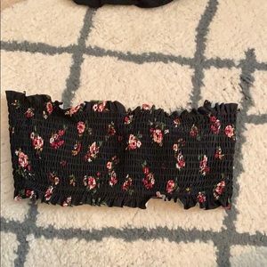 Bandeau bathing suit top